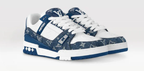 Louis Vuitton LV Trainer Sneakers 'Black White Monogram'