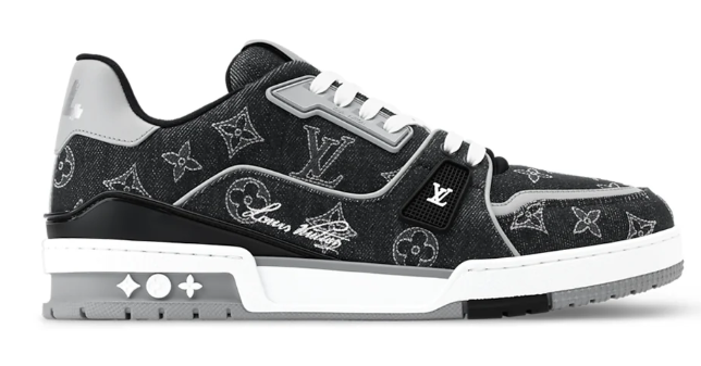 Louis Vuitton LV Trainer Sneaker 'Monogram Denim' — Brown
