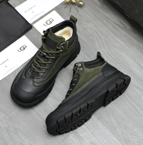 Men's Olive & Black High-Top Tactical Boot
