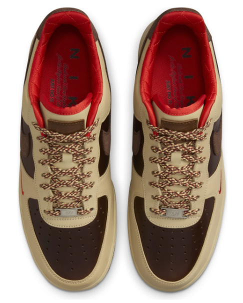 Nike Air Force 1 '07 'Light British Tan/Cacao Wow' Men's Shoes
