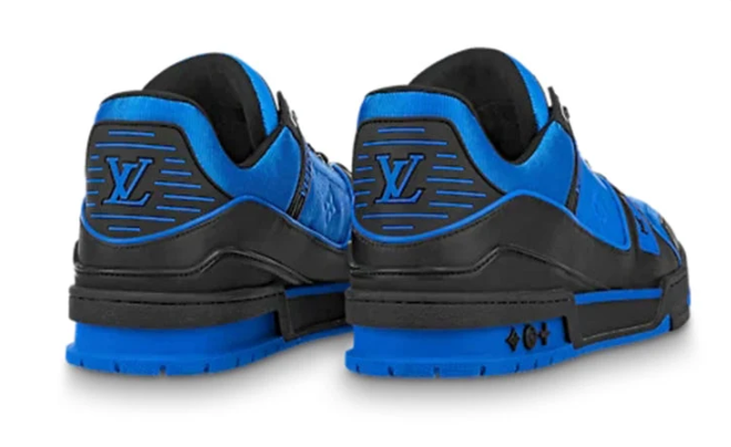 Louis Vuitton Trainers 'Blue Monogram with Black' 1A8WF5