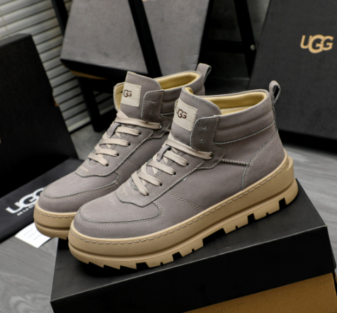 UGG Men's High-Top Sneaker — Warm Grey