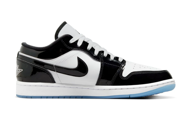 Air Jordan 1 Low SE 'Black White Concord' F1C329