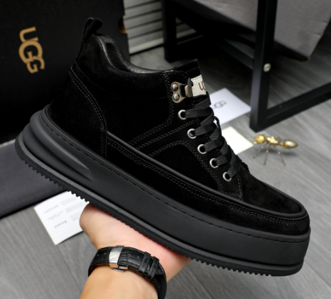 UGG Men's High-Top Sneaker — Triple Black