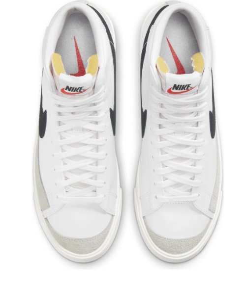 Nike Blazer Mid '77 Vintage 'White Black' | BQ6806-100