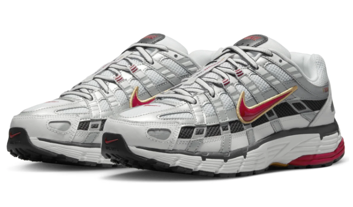 Nike P-6000 CNPT 'Metallic Silver Red' – Women's Sneaker (BV1021-101)