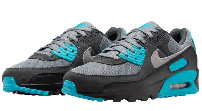 Nike Air Max 90 'Cool Grey/Dusty Cactus/Black' Men's Shoes