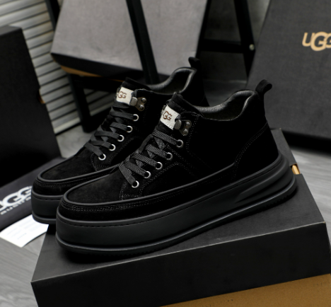 UGG Men's High-Top Sneaker — Triple Black