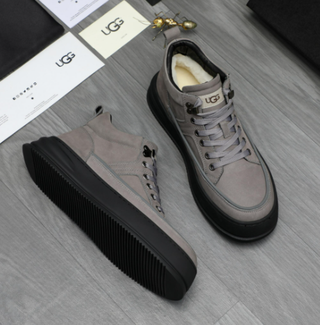 UGG Men's High-Top Sneaker — Grey/Black
