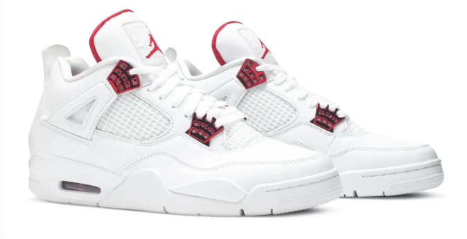 Air Jordan 4 Retro 'Metallic Pack – University Red'