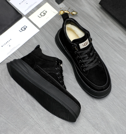 UGG Men's High-Top Sneaker — Triple Black