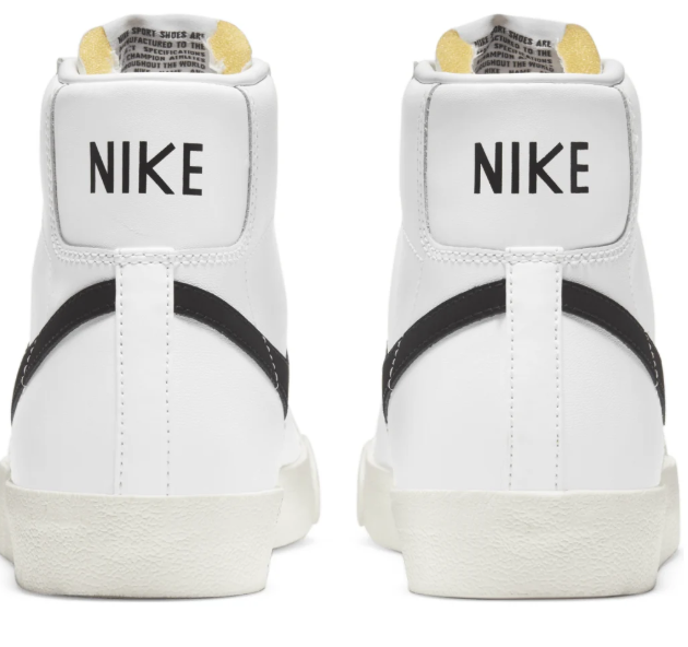 Nike Blazer Mid '77 Vintage 'White Black' | BQ6806-100