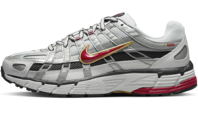 Nike P-6000 CNPT 'Metallic Silver Red' – Women's Sneaker (BV1021-101)
