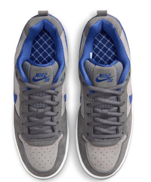 Nike SB Paul Rodriguez P-Rod Zoom Air Low | Flint Grey / Deep Royal Blue