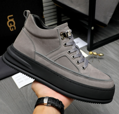 UGG Men's High-Top Sneaker — Grey/Black