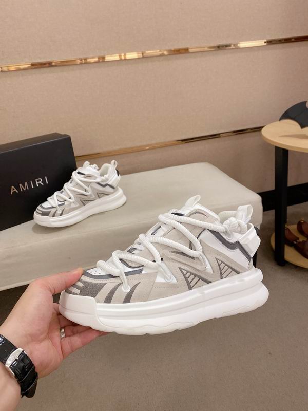 Amiri Men's Leather High-Top Sneaker