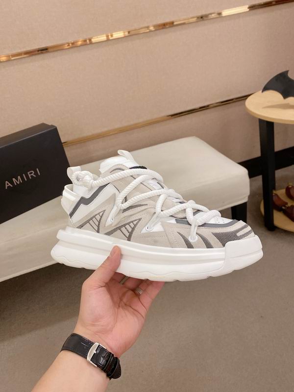 Amiri Men's Leather High-Top Sneaker