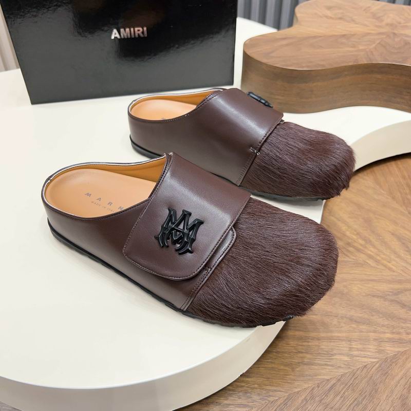 Amiri Men's Leather Slip-On Sneaker