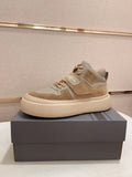 UGG Men's Mid-Top Nubuck Sneaker — Sand/Stone