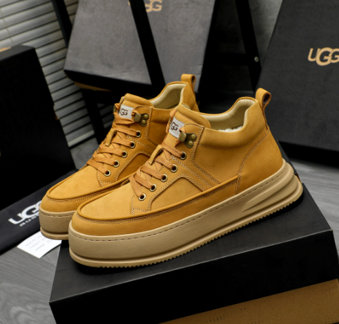 UGG Men's High-Top Sneaker — Chestnut/Shearling