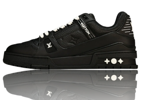 Louis Vuitton LV Trainer Low 'Monogram Black Embossed' by Virgil Abloh