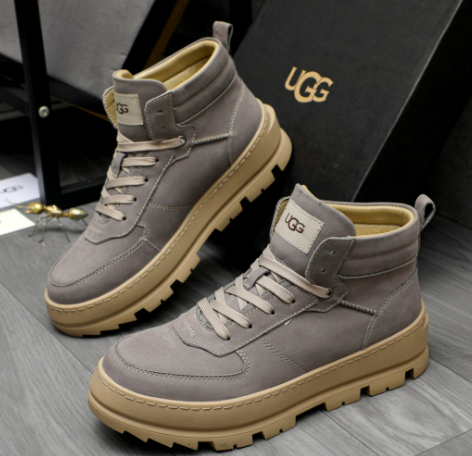 UGG Men's High-Top Sneaker — Warm Grey