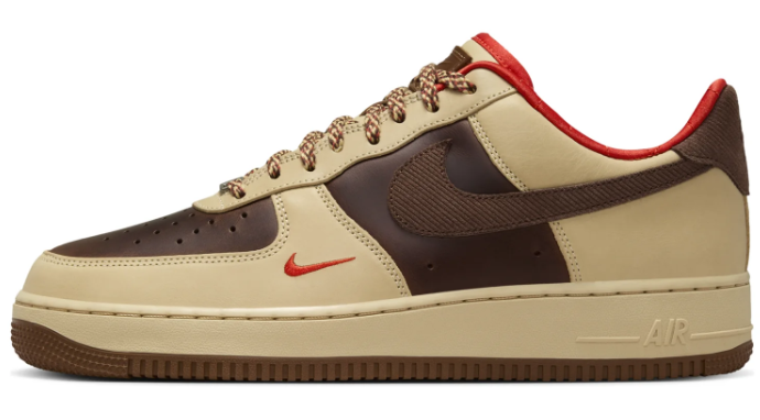Nike Air Force 1 '07 'Light British Tan/Cacao Wow' Men's Shoes