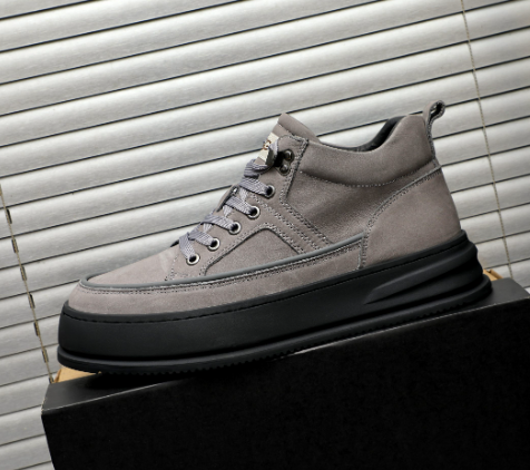 UGG Men's High-Top Sneaker — Grey/Black
