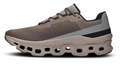 On Men's Cloudmonster Running Shoe | Cinder / Fog