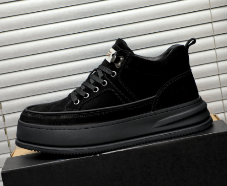 UGG Men's High-Top Sneaker — Triple Black