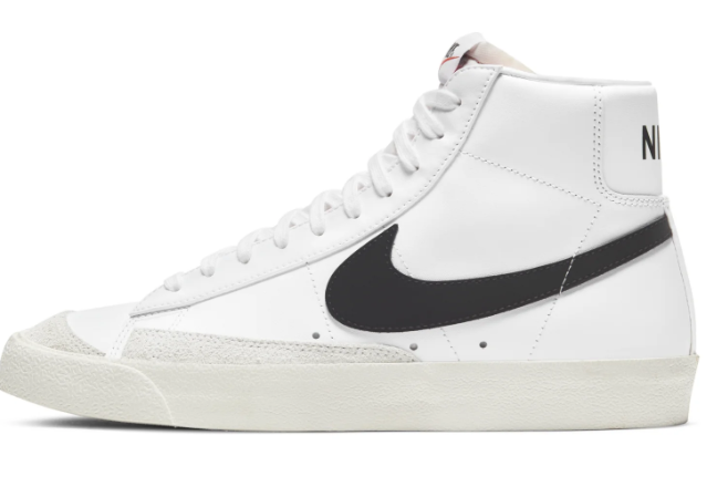 Nike Blazer Mid '77 Vintage 'White Black' | BQ6806-100