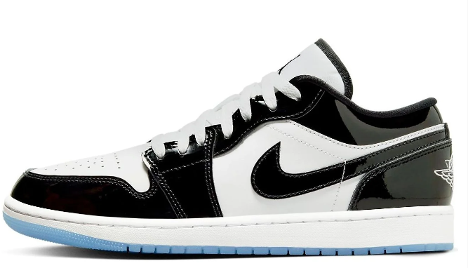 Air Jordan 1 Low SE 'Black White Concord' F1C329