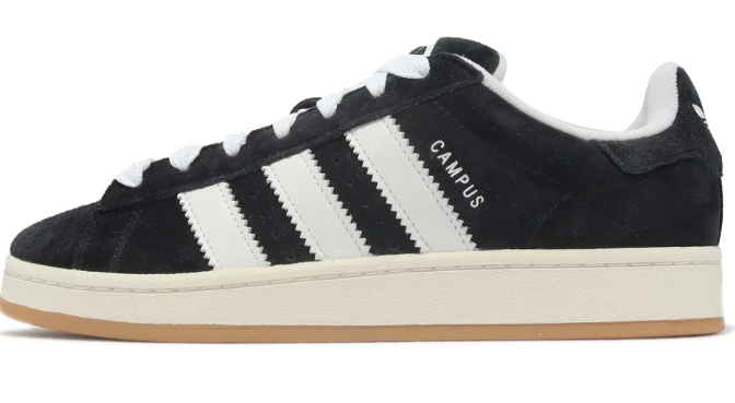 adidas Campus 00s 'Black White Gum' – Retro Sneaker (HQ8708)