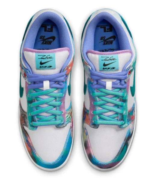 Nike SB Dunk Low Futura Laboratories 'Bleached Aqua' HF6061-400